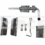 Петля накладная левая 110 цинк, фото2