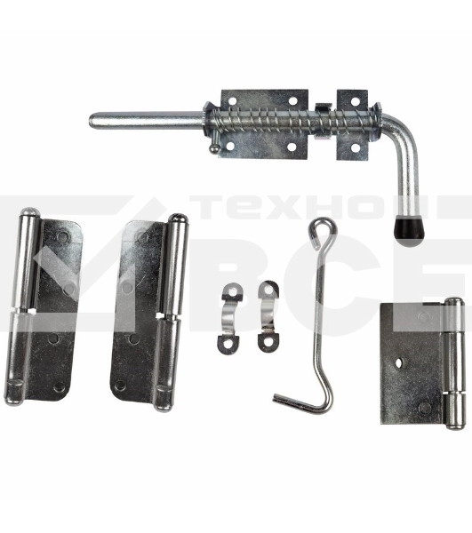 Петля накладная левая 110 цинк