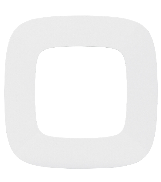Рамка Valena ALLURE.  'Белая'. 1-постовая универсальная Valena ALLURE. Рамка 'Белая'. 1-постовая универсальная