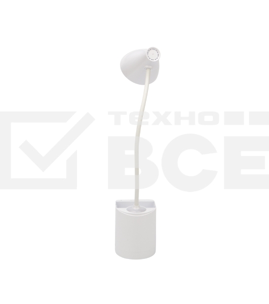 Светильник настольный Rexant Click Shift с ночником, на основании, LED, 6 Вт, 4000 К, диммируемый 3 ступени, заряжаемый (автономный режим 3 часа)