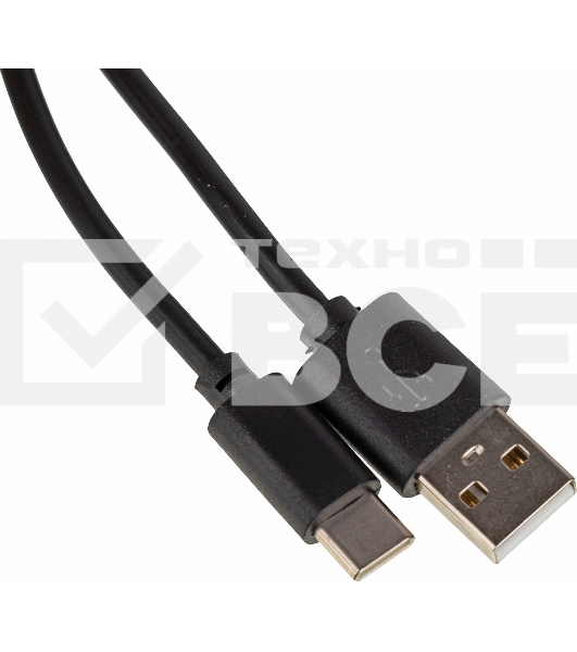 Кабель USB (m)-USB Type-C (m) 2м черный