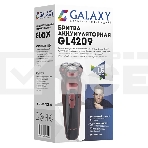 Бритва Galaxy Line GL 4209, бронзовый, аккумуляторная, 5 Вт, Li-Ion аккумулятор емкостью 600 мА*ч, вр. непр. работы до 1,5 ч, ножи из нержавеющей стали, 3 независимые плавающие головки, возможность промывки бреющего блока, индикатор заряда и работы, встро, фото10