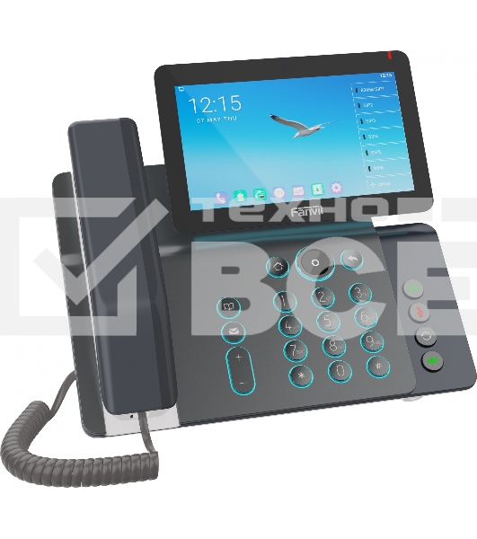 Телефон IP Fanvil V67 черный
