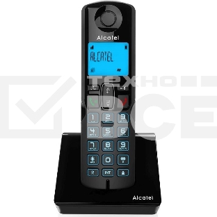 Радиотелефон ALCATEL S250 RU черный