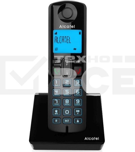 Радиотелефон ALCATEL S250 RU черный