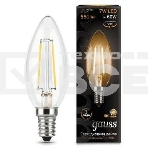 Светодиодная лампа GAUSS 103801107 LED Filament Свеча E14 7W 550lm 2700К 1/10/50, фото2