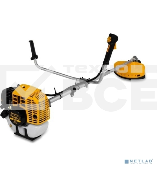 Триммер Champion T444S-2 неразъемн.прям. 1,6кВт 41,5см 7,0кг,4 U-ручка