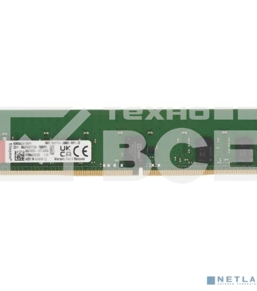 Оперативная память Kingston Server Premier, DDR4, 16GB (1x16 GB), 2666 MHz, CL19, ECC, RDIMM