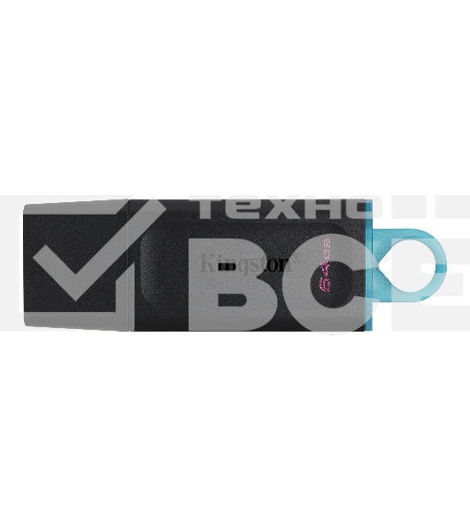 Флеш диск Kingston 64GB USB3.2 Gen 1 DataTraveler Exodia (Black + Teal)