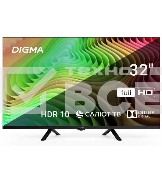 Телевизор Digma 32