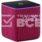 Умная колонка Яндекс Станция Миди, ZigBee, 24Вт, с голосовым ассистентом Алиса на YaGPT, малиновый, фото2