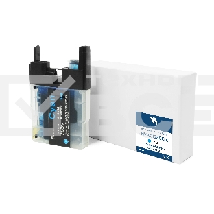 Струйный картридж NVPrint LC-1280XLC (NV-LC1280XLC) Cyan для Brother MFCJ5910/6510/6910 (19 мл) совместимый
