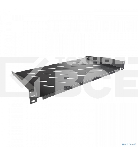 Полка стационарная NTSS NTSS-FF-250-BL 1U нагр.:20кг. 19