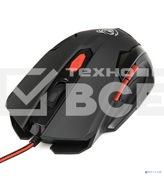 Мышь проводная Dialog Gan-Kata MGK-10U черный, 2400 dpi, USB, кнопки - 6