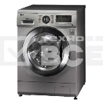 Стиральная машина LG F1296TD4 серебристый, загрузка фронтальная 8 кг, 1200 об/мин, класс: А, фото2