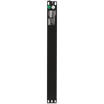 Блок розеток горизонтальный ExeGate ServerPro PDU-19H608 Al-6S-EU2-SW-SPD1, 19', 1U, Алюминий, 6 Schuko, кабель с евровилкой VDE-250V-16A-3*1.5мм2, 2 метра, выкл. с подсветкой, SPD1, черный, фото3