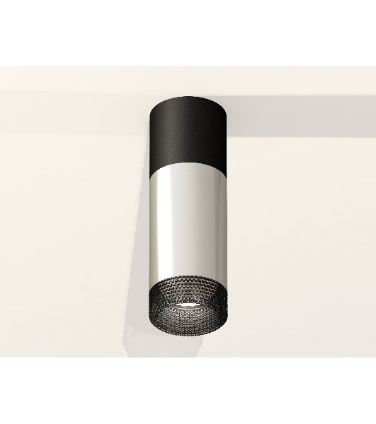 Светильник Ambrella Light XS6325061 PSL/SBK/BK серебро полированное/черный песок/тонированный MR16 GU5.3