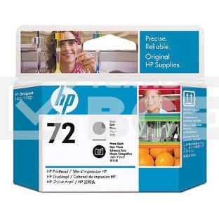 Печатающая головка HP №72 C9380A фото черный/серый печатающая головка для HP DJ T1100/T610
