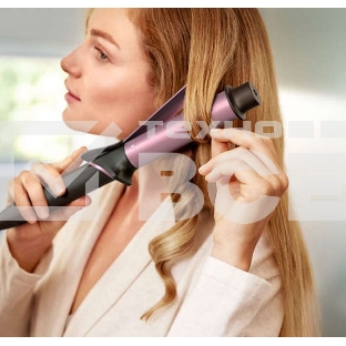 Щипцы Philips BHB868/00 макс.темп.:200С покрытие:керамико-кератиновое черный/фиолетовый