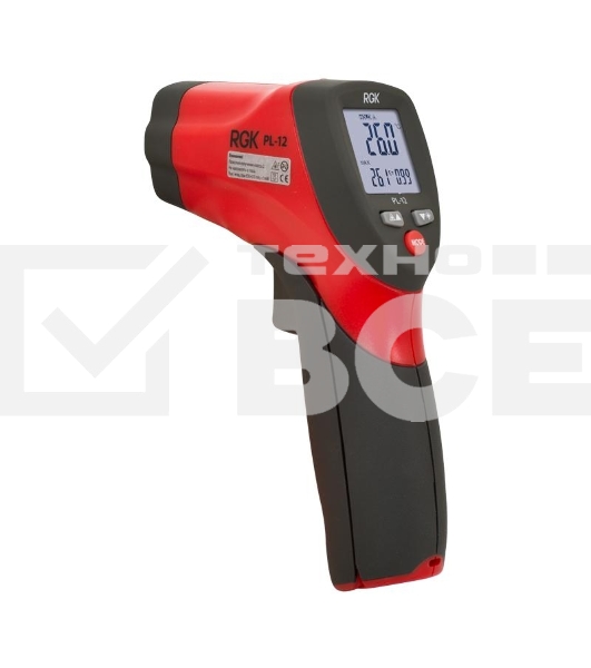 Пирометр (термодетектор) RGK PL-12 -50°C+550°C излучательная способность0.1~1.0 точность±1.0%.
