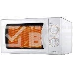 Микроволновая печь Mystery MMW-2013 белый, 20 л, 800 Вт, переключатели - поворотный механизм, фото 1