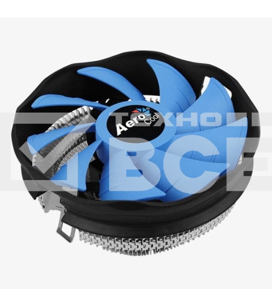 Кулер для процессора AeroCool / Formula Verkho Plus серебристый/черный, 120 мм, алюминий, 2000 об/мин, 26.5 дБ, 4 pin, 110 Вт, 68 мм