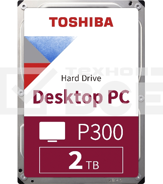 Жесткий диск SATA 2TB 5400RPM 6GB/S 128MB HDWD220UZSVA Toshiba