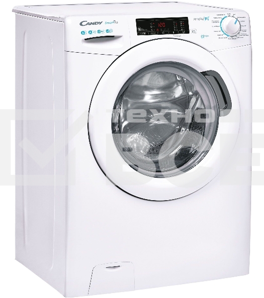 Стиральная машина Candy Smart Pro CSO34 106T1/2-07 белый, загрузка фронтальная 6 кг, 1000 об/мин., класс: А