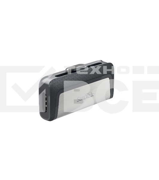 Флеш диск Sandisk 64Gb Ultra Dual SDDDC2-064G-G46 USB3.0 серый/узор