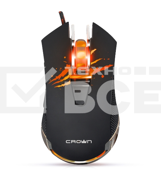 Мышь проводная CROWN Gaming CMXG-614 USB CM000001532 DPI 800/1000/1600/2400