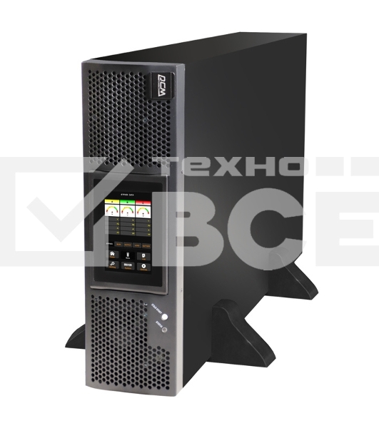 Источник бесперебойного питания Powercom VGD-II-15K33RM 15000Вт 15000ВА черный