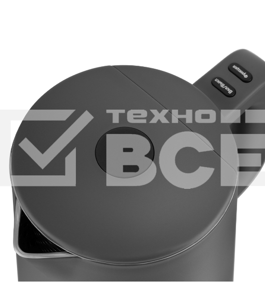 Чайник электрический Kitfort KT-6115-2 1.5л. 1800Вт серый (корпус: пластик)