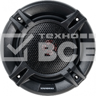 Колонки автомобильные Soundmax SM-CSI502 140Вт 90дБ 4Ом 13см (5дюйм) (ком.:2кол.) коаксиальные двухполосные