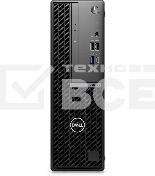Компьютер Dell Optiplex 7010 SFF i3 13100 (3.3) 8Gb SSD 256Gb UHDG 730 Win 11Pro GbitEth 200W мышь клавиатура черный (7010S-3821)