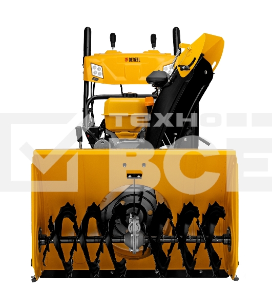 Бензиновая снегоуборочная машина SBL 711DT PRO, 420cc, гусеницы, эл.старт, блок. дифф.  Denzel