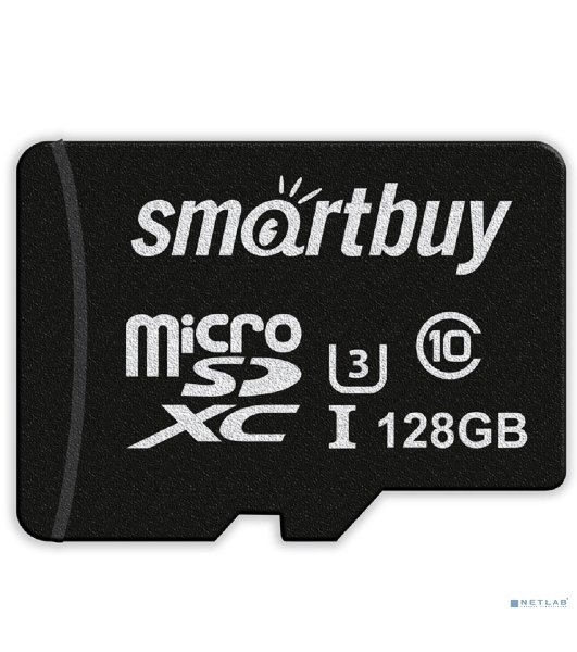 Карта памяти micro SDXC Smartbuy 128GB U3 V30 A1 Advanced R/W up to 90/55 с адапт (SB128GBSDU1A-AD)