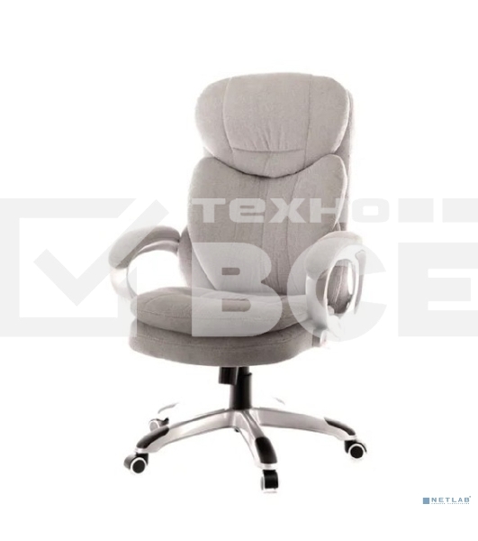 Кресло руководителя Everprof Boss T ткань серый