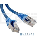 Патч-корд Hyperline PC-LPM-STP-RJ45-RJ45-C5e-1.5M-LSZH-BL Патч-корд F/­UTP, экранированный, Cat.5е, LSZH, 1.5 м, синий, фото 1