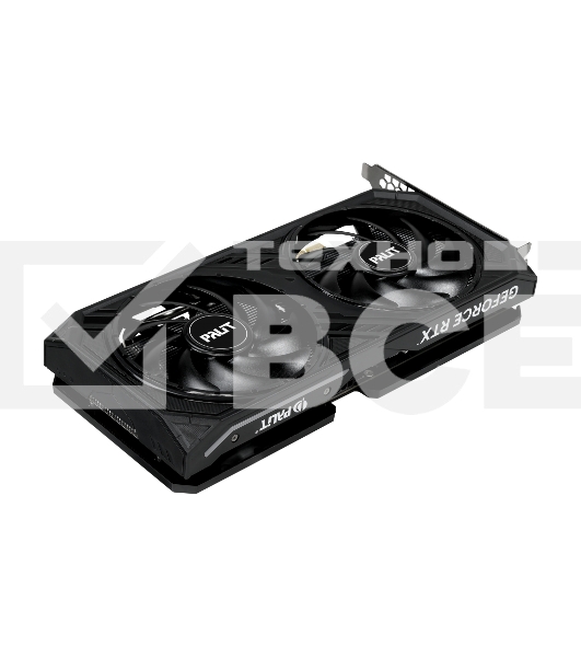 Видеокарта Palit PA-RTX4060 DUAL OC 8GB 8192Mb 128 GDDR6 1830/17000 HDMIx1 DPx3 HDCP Ret