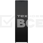 Шкаф коммутационный NTSS Премиум (NTSS-R42U6060GS-1BL) напольный 42U 600x600 мм пер. дв. стекл металл 900 кг черный 510 мм 86 кг 1987 мм 20 металл, фото3