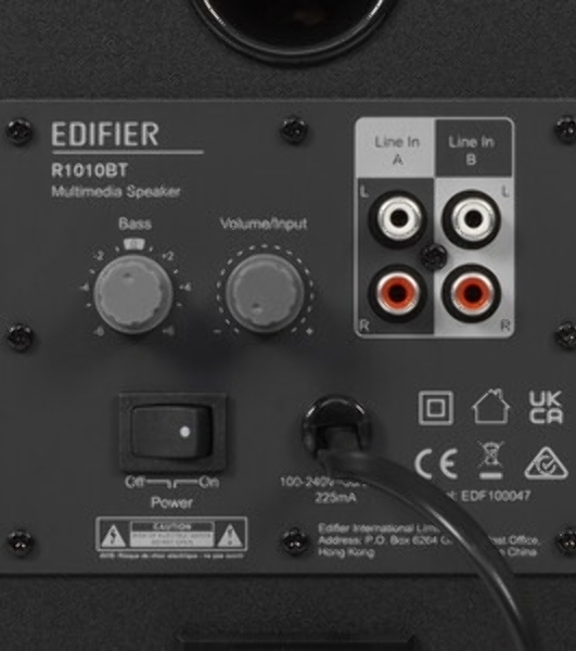 Акустическая система 2.0 Edifier R1010BT черный