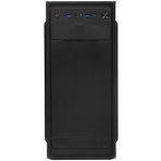 Компьютерный корпус Miditower ExeGate XP-332UC-UNS350 (ATX, БП UNS350 с вент. 12см, 2хUSB 3.0/1хTypeC, аудио, черный), фото9