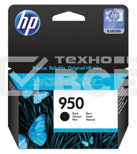Картридж струйный HP 950 CN049AE черный для HP OJ Pro 8100/8600 (1000стр.)
