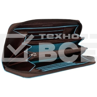 Кошелек женский Piquadro Blue Square PD3229B2/R красный натур.кожа