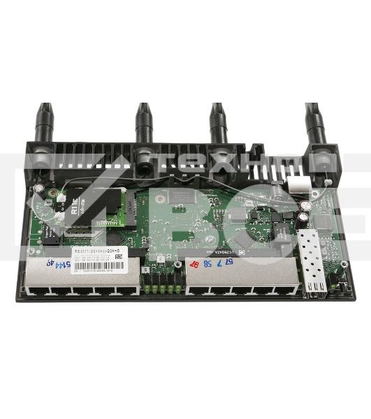 Маршрутизатор MIKROTIK RB4011iGS+5HacQ2HnD-IN 10x10/100/1000 LAN, 1 SFP+, 2,4Ghz/5Ghz, 802.11a/b/g/n/ac