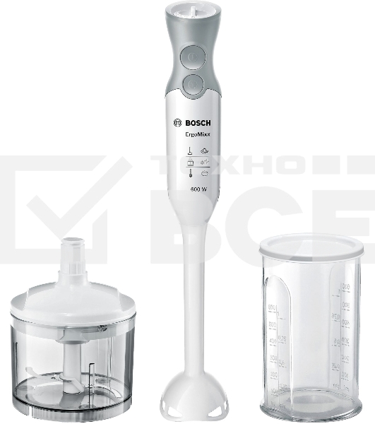 Блендер погружной Bosch MSM66020 600Вт белый