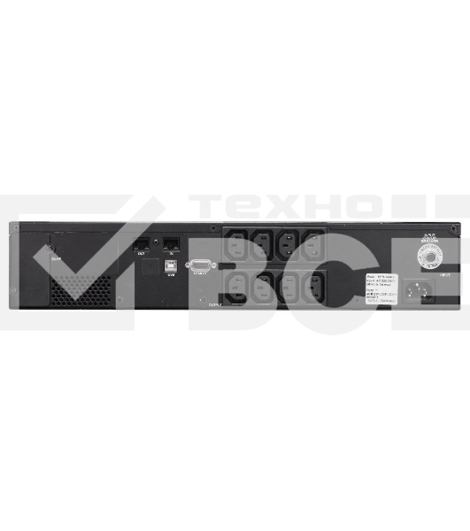 Источник бесперебойного питания Powercom Smart King Pro+ SPR-1500 LCD 1200Вт 1500ВА черный