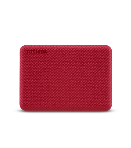 Внешний HDD 2.5' Toshiba Canvio Advance, 4TB, USB 3.2 Gen 1 Type-A, 5400 rpm, красный