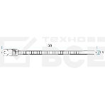 Хомут-стяжкa нейлоновая под винт Rexant 150x3,6 мм, белая, упаковка 100 шт., фото4