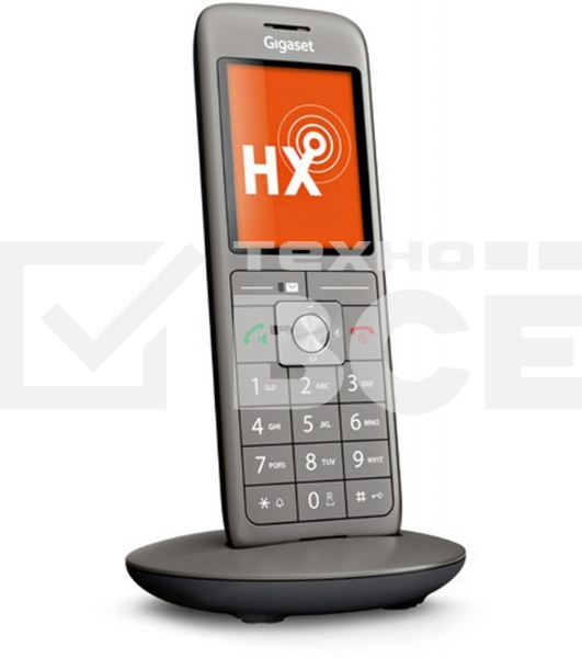 Дополнительная трубка Dect Gigaset CL660HX черный для CL660HX